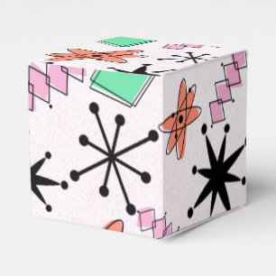 Ballotins Rétro MCM rose orange vert noir