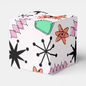 Ballotins Rétro MCM rose orange vert noir (Arrière)