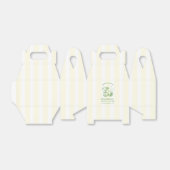 Ballotins Retro Modern Yellow & Green Bachelorette Weekend (Déplié)