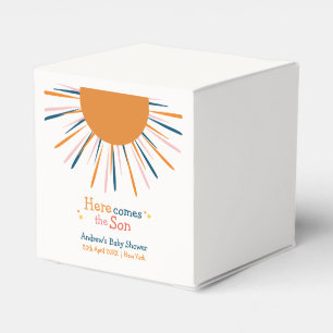 Ballotins Retro Moderne Voici Le Baby shower Son