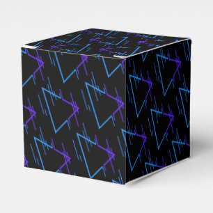 Ballotins Retro Neon Motif géométrique 2 Cube