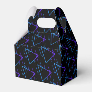 Ballotins Retro Neon Motif géométrique 2 Gable