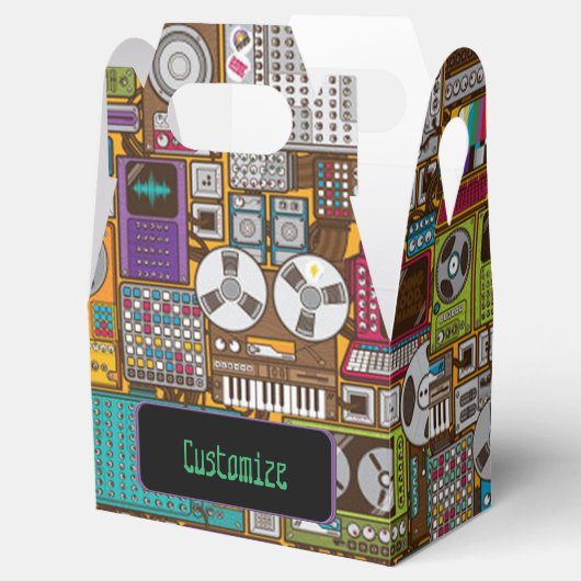 Ballotins Retro Périphériques Enregistrement Studio Gable Ba (Ouvert)