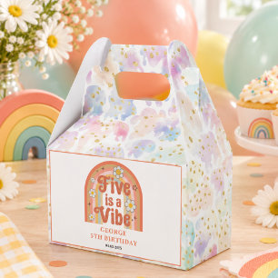 Ballotins Retro Rainbow FIVE est une Vibes Groovy 5ème Anniv