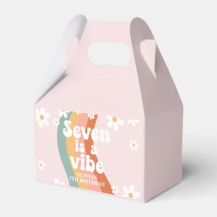 Ballotins Retro Rainbow Seven est un Vibe Daisy 7e anniversa