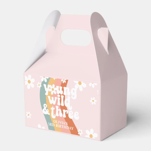 Ballotins Retro Rainbow Young Wild Three Daisy 3e anniversai (Verso)