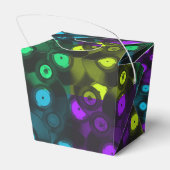 Ballotins Retro Records Neon Colorful Collage (Arrière)