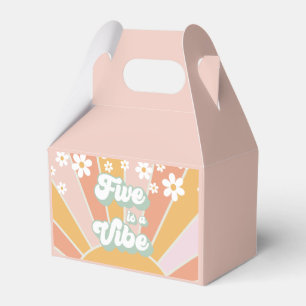Ballotins Retro Sunshine Five est une Vibe daisy boho merci