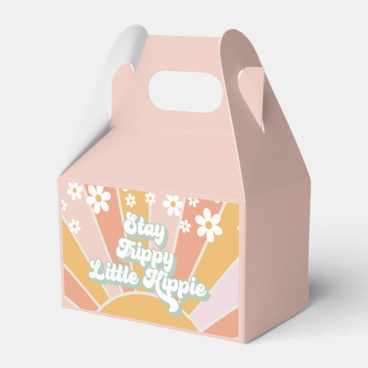 Ballotins Retro Sunshine Hippie daisy boho merci (Verso)