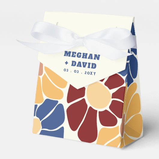 Ballotins Retro Super Boho Chic Floral Mariage (Verso)