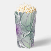 Ballotins Rêve de fleurs, Abstrait violet vert Fractal Art (Sauté)