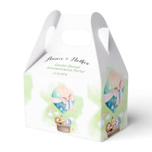 Révélation de genre en Sage Bébé Animaux Safari