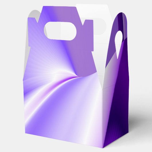 Ballotins Rêves arc-en-ciel à fleurs violettes (Ouvert)