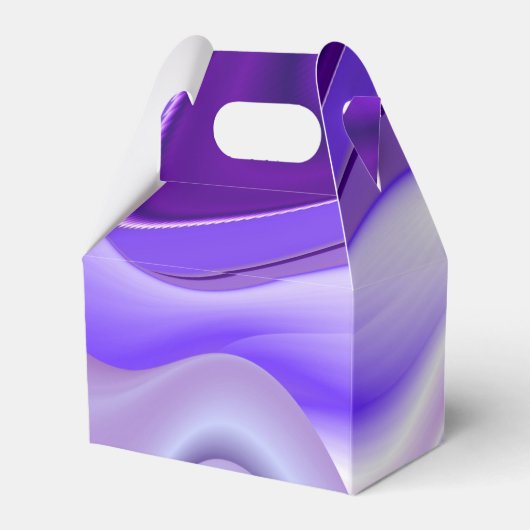 Ballotins Rêves arc-en-ciel à fleurs violettes (Arrière)