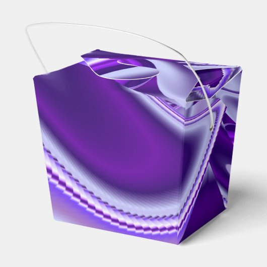 Ballotins Rêves arc-en-ciel à fleurs violettes (Arrière)