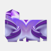 Ballotins Rêves arc-en-ciel à fleurs violettes (Déplié)