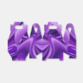 Ballotins Rêves arc-en-ciel à fleurs violettes (Déplié)