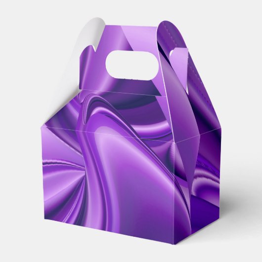 Ballotins Rêves arc-en-ciel à fleurs violettes (Verso)