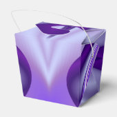 Ballotins Rêves arc-en-ciel à fleurs violettes (Arrière)