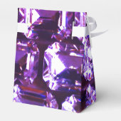 Ballotins Rhinestones pourpres - Bijoux vintages (Arrière)