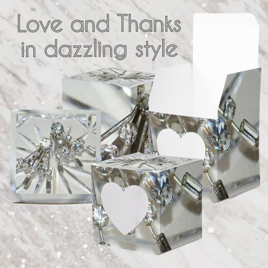 Ballotins Rhinestones vintages Art Déco Élégant