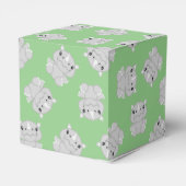 Ballotins Rhino Baby shower vert (Arrière)