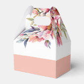 Ballotins Rhododendron and flowers bold typography wedding (Arrière)