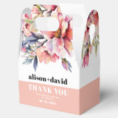 Ballotins Rhododendron and flowers bold typography wedding (Ouvert)
