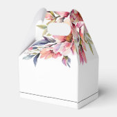 Ballotins Rhododenron flowers black typography wedding (Arrière)