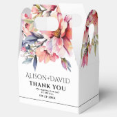 Ballotins Rhododenron flowers black typography wedding (Ouvert)