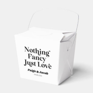 Ballotins Rien De Fancy Just Love Retro Mariage Décontracté