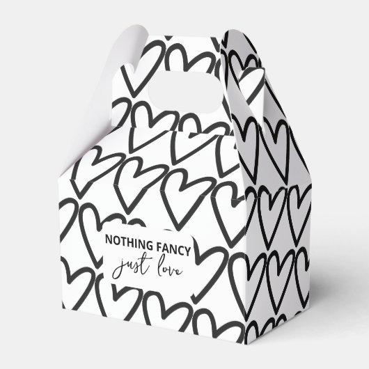 Ballotins Rien de fantaisie Juste Amour Motif Mariage (Verso)