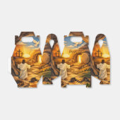 Ballotins Risen Jesus Empty Tomb Easter Gift Box (Déplié)
