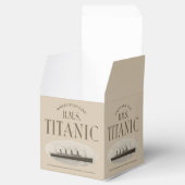 Ballotins RMS Titanic Ghost Ship Sepia Classic 2x2 Ballotin (Ouvert)