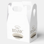 Ballotins RMS Titanic Ghost Ship Sepia White Gable Ballotin (Ouvert)