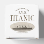 Ballotins RMS Titanic Ghost Ship Sepia White Heart Ballotin (Haut)