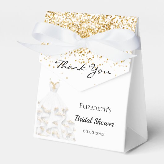 Ballotins Robe à paillettes blanc or rose pour enterrement d (Verso)