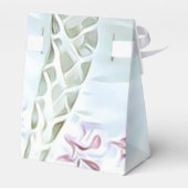 Ballotins Robe blanche laquée mariage romantique (Arrière)