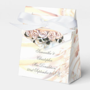 Ballotins Robe mariage romantique rose