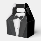 Ballotins Robe noire Tuxedo et Mariage (Arrière)