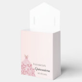 Ballotins Robe rose quinceanera or parties scintillant robe  (Ouvert)