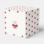 Ballotins Robin doux et Bow rouge (Arrière)