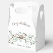 Ballotins Robin Oiseaux Nid Oeufs Baby shower de printemps (Ouvert)