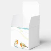 Ballotins Robins rouges en hiver (Ouvert)
