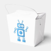 Ballotins Robot rétro bleu (Arrière)