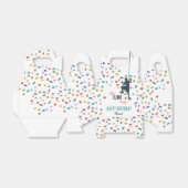 Ballotins Rock Escalade mignonne Anniversaire de enfant Part (Déplié)