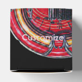 Ballotins Rock & Roll Juke Box Retro Cube Ballotin (Haut)