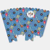 Ballotins Rock Star Girl Band Anniversaire (Déplié)