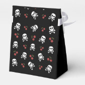 Ballotins Rockabilly Halloween Skulls Cherries Ballotin (Arrière)