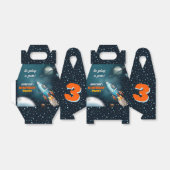 Ballotins Rocketship Space Adventure Boy Anniversaire (Déplié)